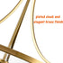Scafati Modern Seeded Glass Pendant Light Brass Finish-3 Light